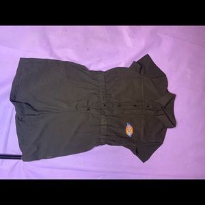 Small black dickies one piece